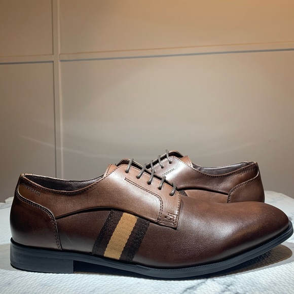 New Steve Madden Leather Men's Derby Shoes Size 11 - Picture 4 of 8